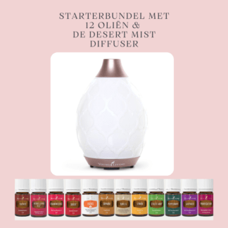 Starterkitmet Desert Mist diffuser