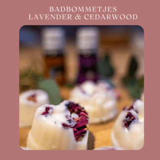 Badbommetjes Lavender & Cedarwood (10st)